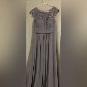 Ever pretty size 4 grey dress